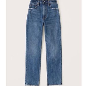 Abercrombie The ‘90s Straight Ultra High Rise Jeans